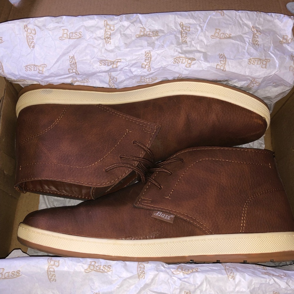 Men Chukka Shoe Boot business casual dress vegan leather classic wedding office - Picture 14 of 16